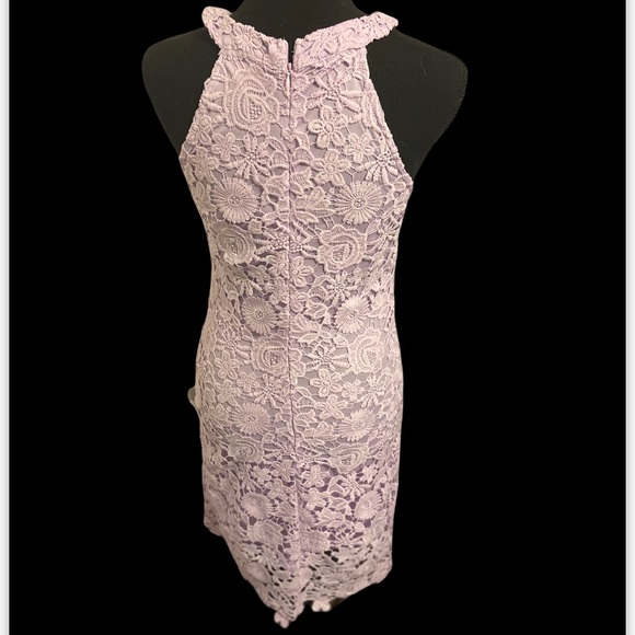 Pink Lily lace dress size medium - Picture 2 of 6